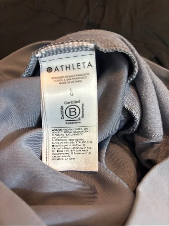 Athleta Slate Gray Active Leggings - Picture 9 of 9